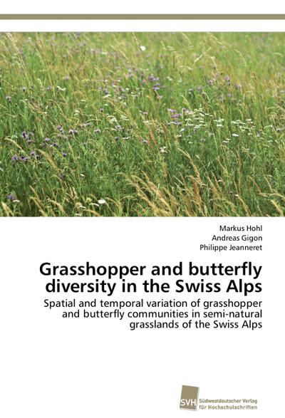 Grasshopper and butterfly diversity in the Swiss Alps
