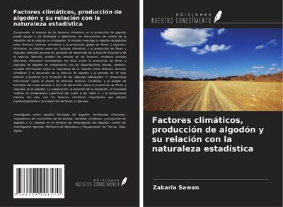 Factores climáticos, producción de algodón y su relación con la naturaleza estadística