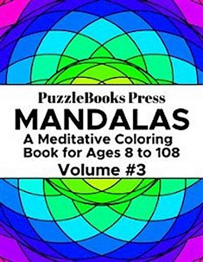 PuzzleBooks Press Mandalas - Volume 3