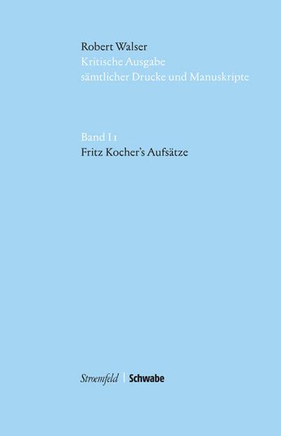 Fritz Kocher’s Aufsätze