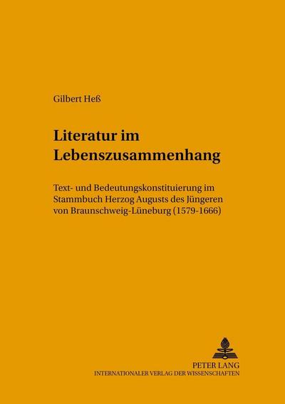 Literatur im Lebenszusammenhang