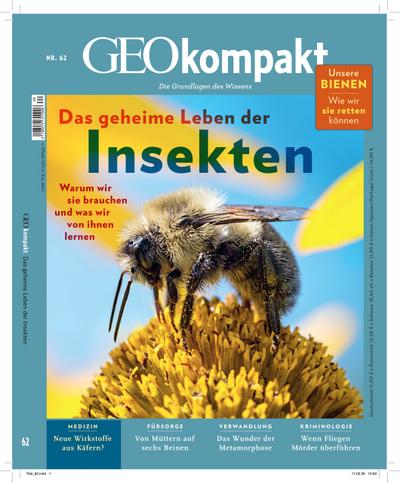 GEOkompakt - Das geheime Leben der Insekten