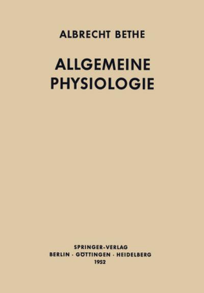 Allgemeine Physiologie