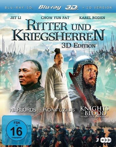 Ritter und Kriegsherren 3D Edition, 3 Blu-rays