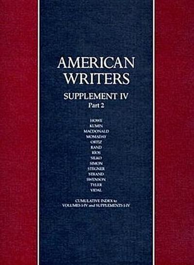 American Writers Supplement 4, Part 2