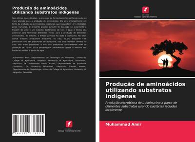 Produção de aminoácidos utilizando substratos indígenas