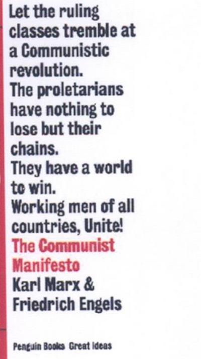 The Communist Manifesto