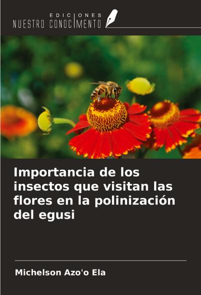 Importancia de los insectos que visitan las flores en la polinización del egusi