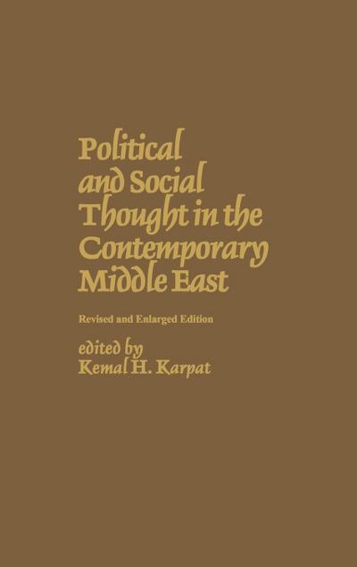 Political and Social Thought in the Contemporary Middle East