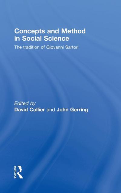 Concepts and Method in Social Science