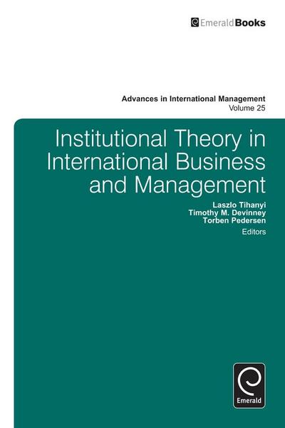 Institutional Theory in International Business