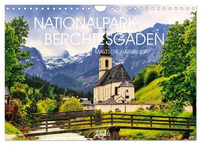Nationalpark Berchtesgaden- Magische Augenblicke (Wandkalender 2026 DIN A4 quer), CALVENDO Monatskalender