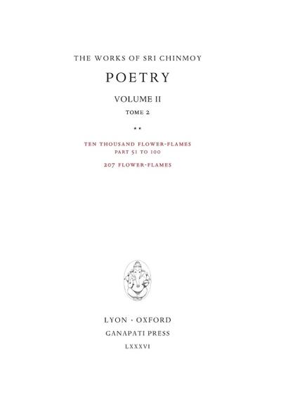 Poetry II, tome 2