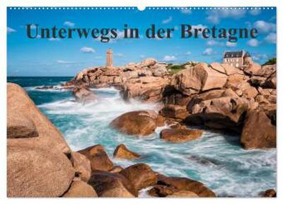 Unterwegs in der Bretagne (Wandkalender 2026 DIN A2 quer), CALVENDO Monatskalender