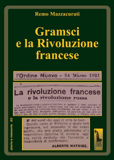 Gramsci e la Rivoluzione francese