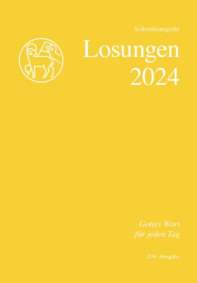 Losungen Schweiz 2024 - Schreibausgabe.