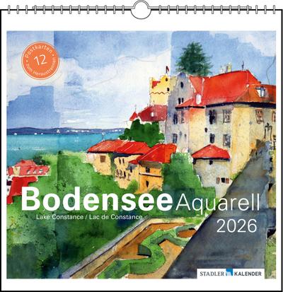Bodensee Aquarell 2026