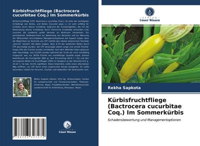 Kürbisfruchtfliege (Bactrocera cucurbitae Coq.) Im Sommerkürbis