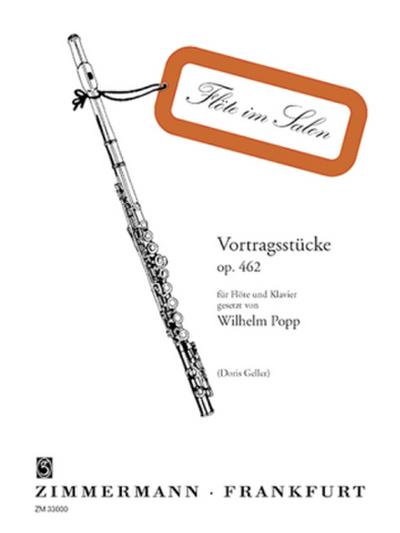Vortragsstücke op. 462, Flöte und Klavier
