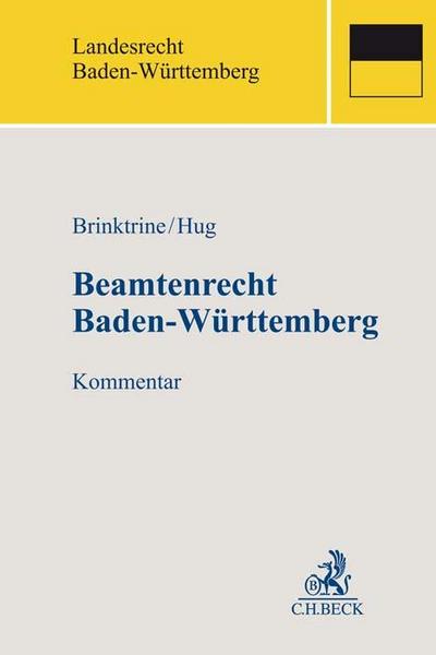Beamtenrecht Baden-Württemberg, Kommentar