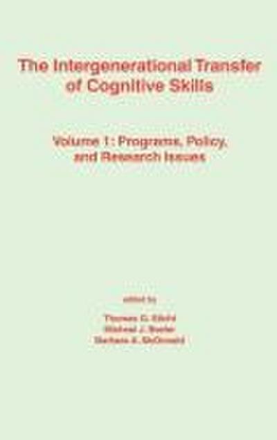 The Intergenerational Transfer of Cognitive Skills