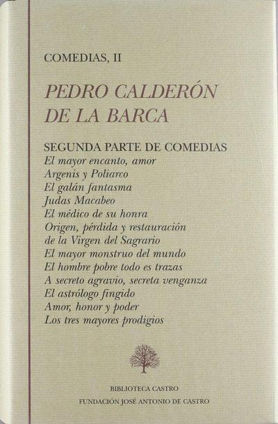 Comedias : segunda parte de comedias