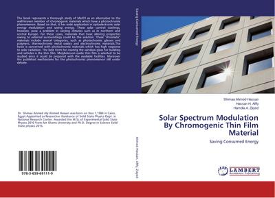Solar Spectrum Modulation By Chromogenic Thin Film Material