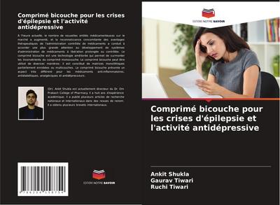 Comprimé bicouche pour les crises d’épilepsie et l’activité antidépressive