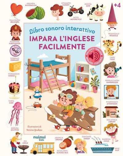 Impara l’inglese facilmente. Libro sonoro interattivo