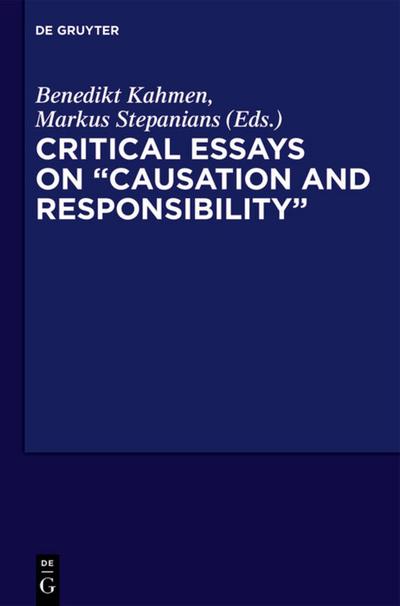 Causation and Responsibility