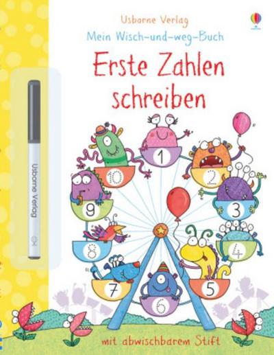 Mein Wisch-und-weg-Buch, Erste Zahlen schreiben