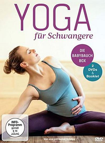 Yoga für Schwangere, 2 DVDs