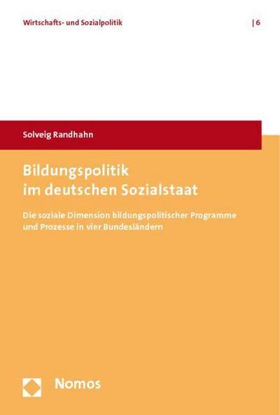 Bildungspolitik im deutschen Sozialstaat