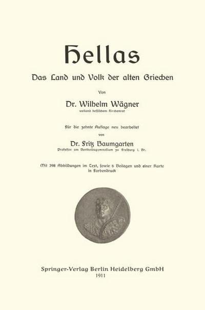 Hellas Das Land und Volk der alten Griechen