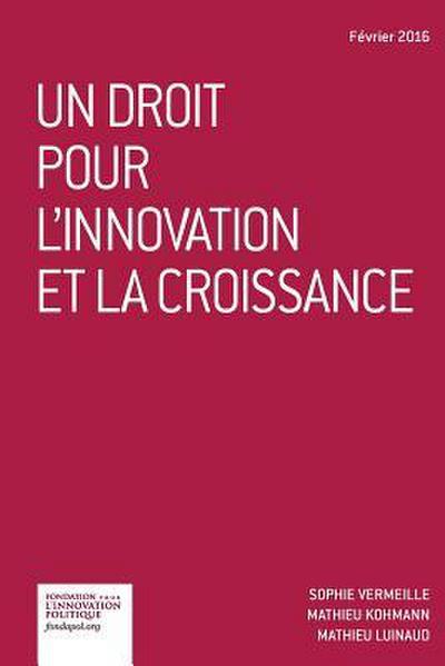 Un droit pour l’innovation et la croissance