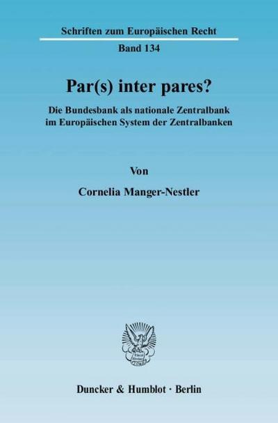 Par(s) inter pares?