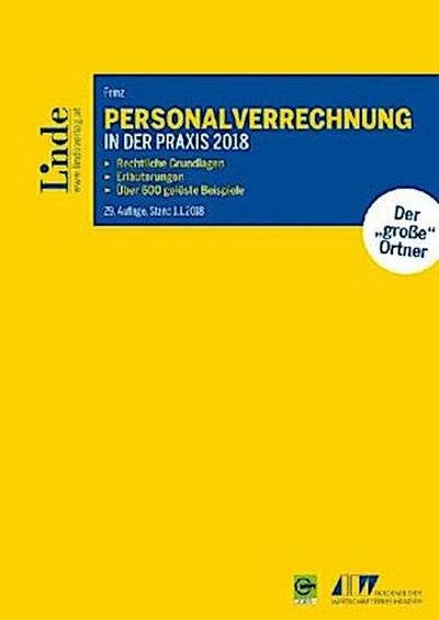 Personalverrechnung in der Praxis 2018, (f. Österreich)