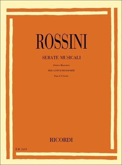 Serate musicali vol.18 ariette per canto e pianoforte (it)