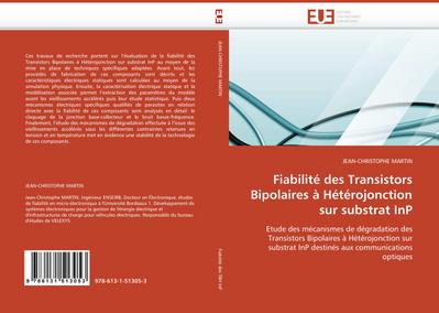 Fiabilite des Transistors Bipolaires a Heterojonction sur substrat InP