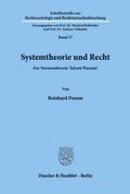 Systemtheorie und Recht.