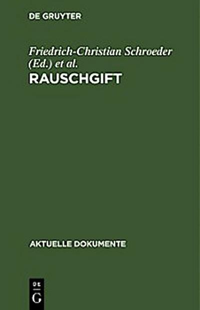 Rauschgift
