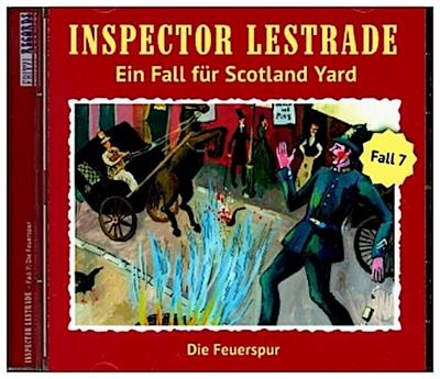 Inspector Lestrade - Die Feuerspur, 1 Audio-CD