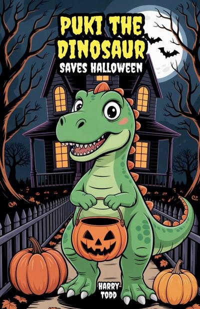 Puki the Dinosaur Saves Halloween