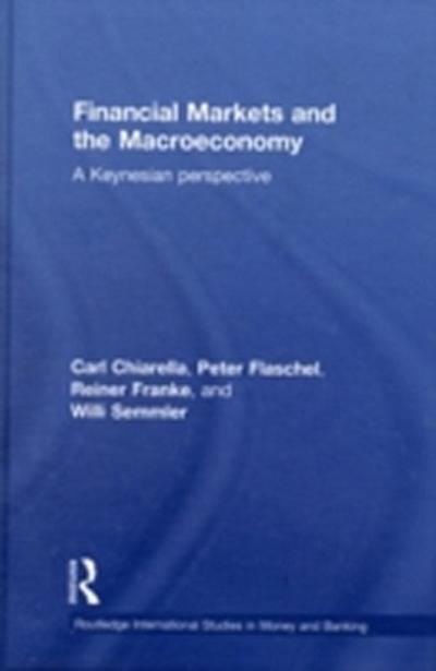 Financial Markets and the Macroeconomy