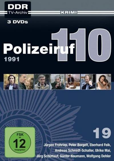 Polizeiruf 110 Box 19: 1991. Box.19, 3 DVD