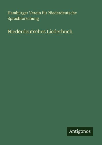 Niederdeutsches Liederbuch