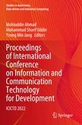 Proceedings of International Conference on Information and Communication Technology for Development