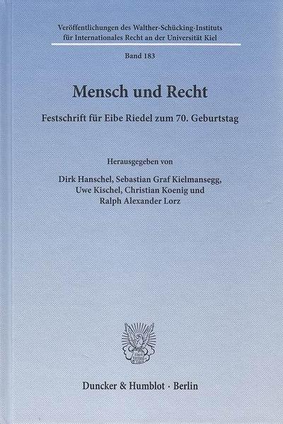 Mensch und Recht.