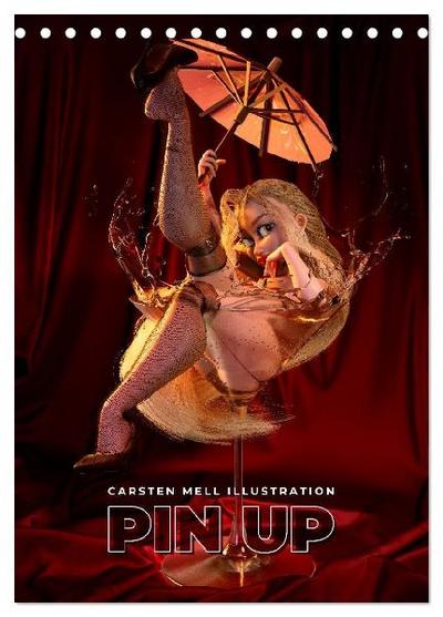 Pin Up Kalender Carsten Mell (Tischkalender 2027 DIN A5 hoch), CALVENDO Monatskalender