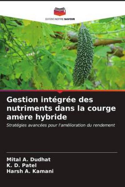 Gestion intégrée des nutriments dans la courge amère hybride